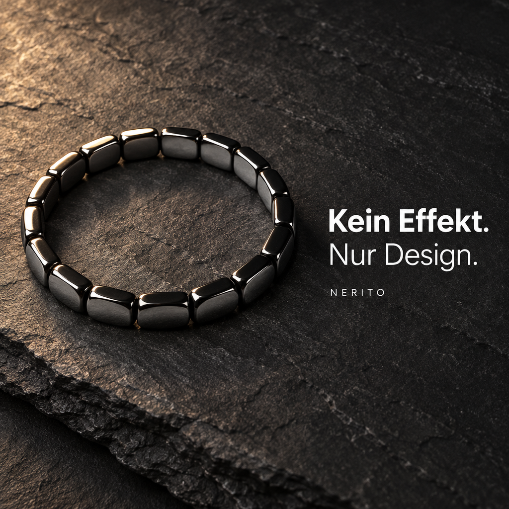 Nerito Hämatit-Armband